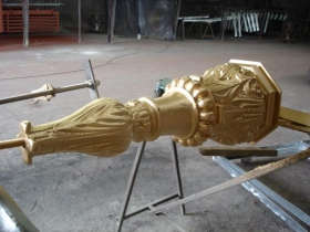 Ornamental Steelwork situated on a London Foreign Embassy-2